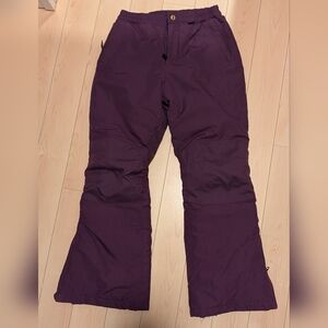 Purple Snow Pants